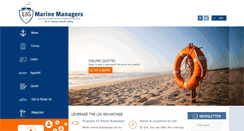 Desktop Screenshot of ligmarine.com